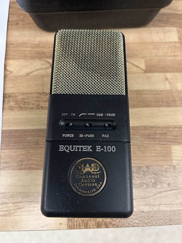 CAD E-100 Equitek コンデンサマイク　ジャンク❗️ CAD E-100 Equitek コンデンサマイク ジャンク❗️