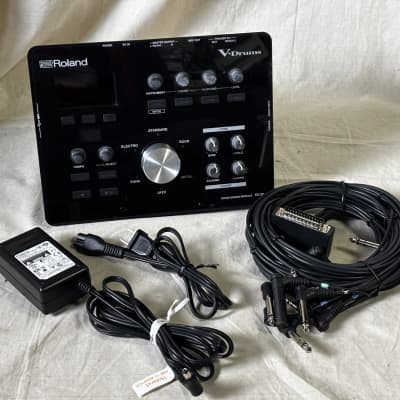 Roland TD-25 Drum Sound Module w/ power supply Cable Harness