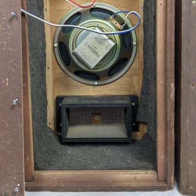 Vintage Pioneer CS-33 Speakers (Pair) Walnut Cabinet - 25 watts Peak Impedance 8 Ohms image 16