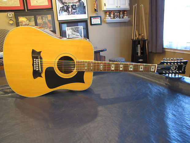 Vintage 1974 75 Ibanez Artist Acoustic Model 2602 12 String Japan