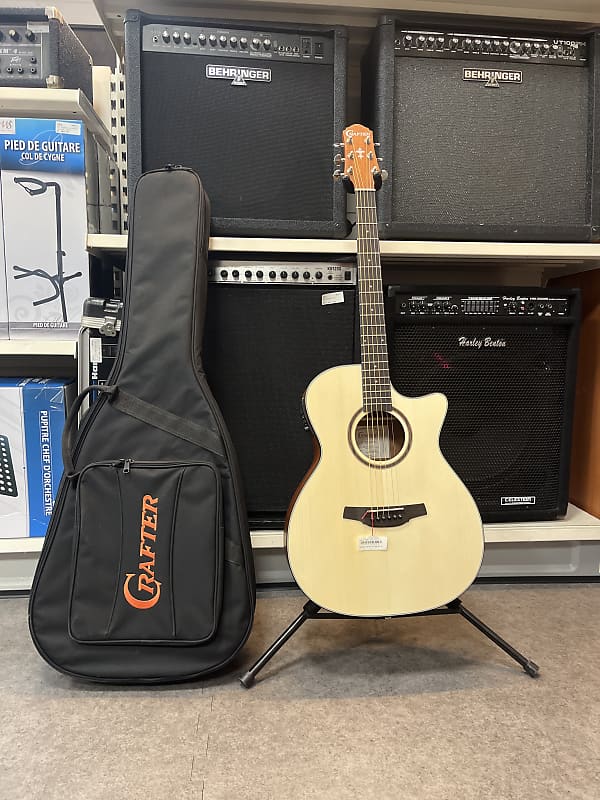 Crafter HT-100CE/OP-N Natural | Reverb