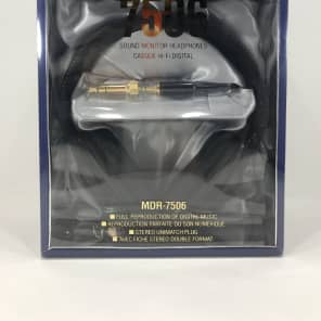 Sony - MDR-7506 - Professional Large Diaphragm Headphone - Black image 8