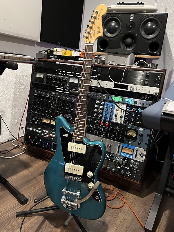 Fender Limited Edition American Special Jazzmaster with Bigsby Vibrato 2016 - Ocean Turquoise image 1