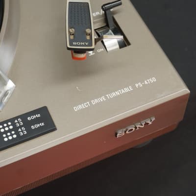 Sony Vintage 70's Turntable PS-4750 Direct Drive Home Record Vinyl Player -100V image 8