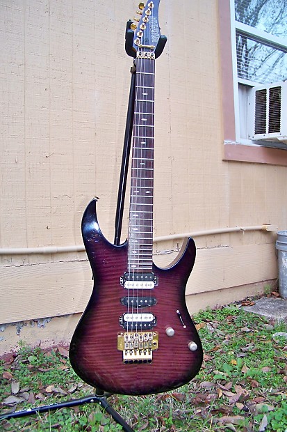 Yamaha RGX 821D 1994 Violet Burst Electric Guitar