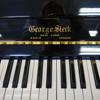 George Steck 52" Professional Upright Piano image 3