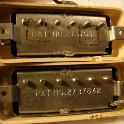 Gibson Les Paul Mini Hum bucker pickups 1969 1970  with covers image 3
