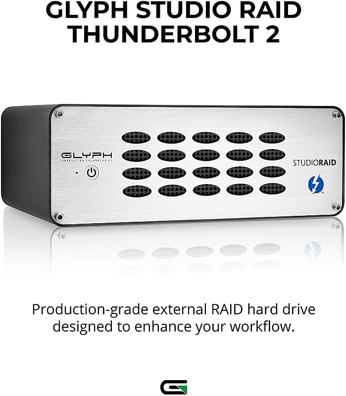 Glyph Studio RAID Thunderbolt 2 SRTB16000 16TB External Hard Drive