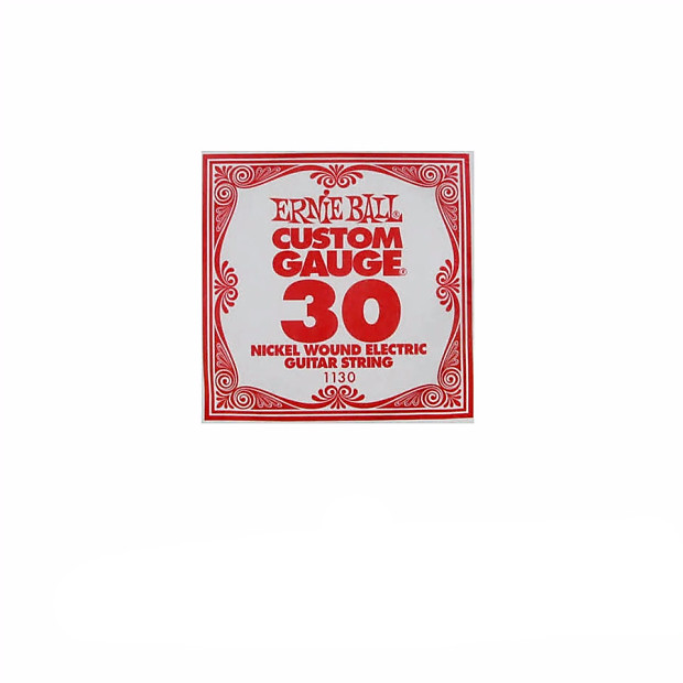 Ernie Ball Custom Gauge String Single .030 Reverb