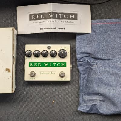 Reverb.com listing, price, conditions, and images for red-witch-pentavocal-tremolo-pedal