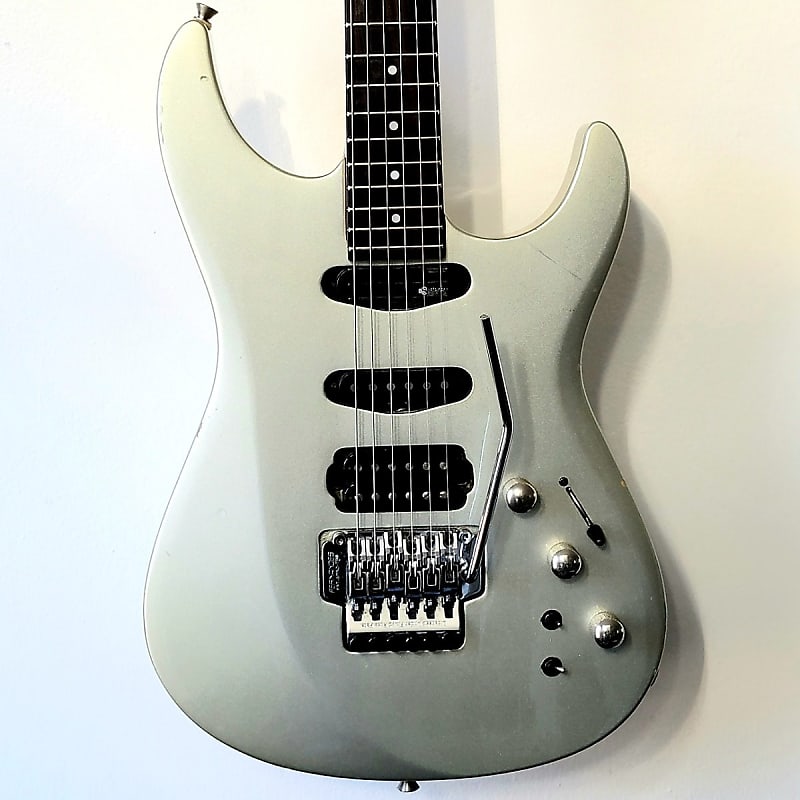 Rare Fernandes FGZ Sustainer Silver Sparkle MIJ Japan Floyd