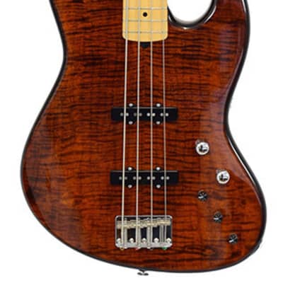 Suhr  Bass Classic J Root Beer Flame SHOWROOM for sale
