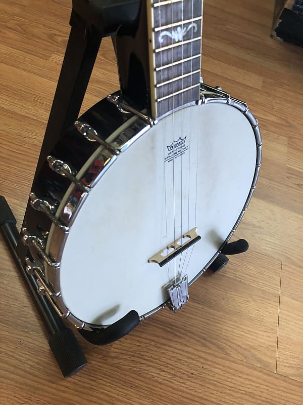 Austin AU678 open back Banjo older model with deluxe inlays