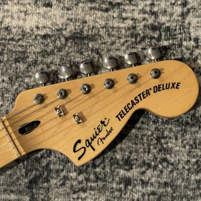 2013 Squier Vintage Modified Telecaster Deluxe Fender Wide Range Humbuckers + Fender Stamped Bridge Saddles + 2 Extra Pickguards image 3