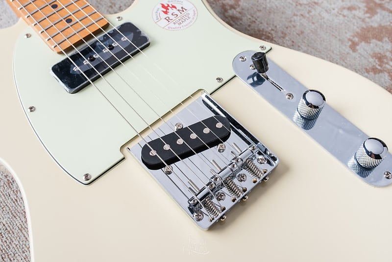 Bacchus Universe Series Tele Roasted P-90 - Old White | Reverb