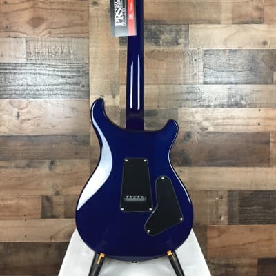 PRS SE Standard 24-08 Left-Handed Electric Guitar Translucent Blue, Gig Bag, 348 image 7