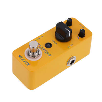 MOOER Yellow Comp Optical Compressor Electric Guitar EQ Compact Effect Pedal image 1