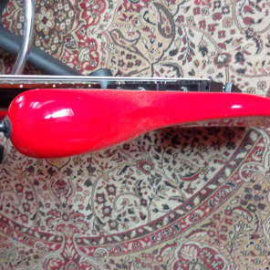 Westone X-900 1980s Headless  Neck Through Bass Red / Black (Changed Pre Amp) 4-18-17 image 10