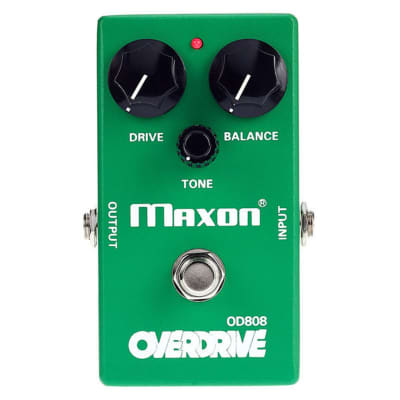 Maxon Reissue Series OD808 Overdrive Effects Pedal for sale