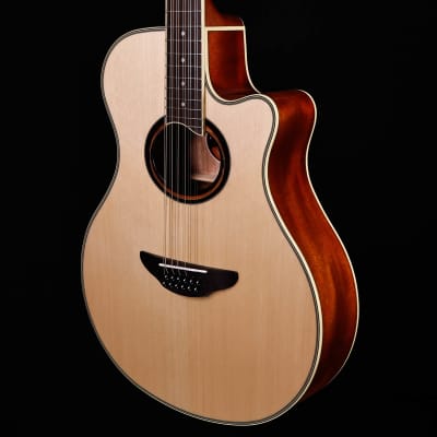 Yamaha APX700II-12 12 String Natural Thinline Acoustic Electric Cutaway 4lbs 3.9oz image 4