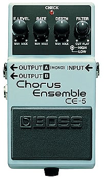 Boss CE5 Stereo Chorus Ensemble Guitar Pedal image 1