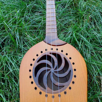 Georgian folk music instrument Panduri | String instrument Fanduri | ფანდური image 4