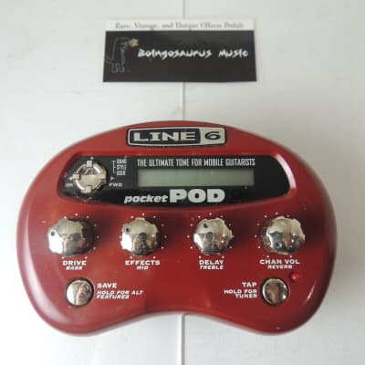 Line 6 Pocket Pod Battery-Powered Headphone/Mini Amp Modeler for Guitarists