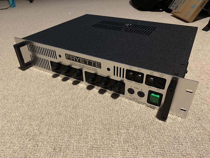 Fryette 2/90/2 Stereo Power Amp Reverb