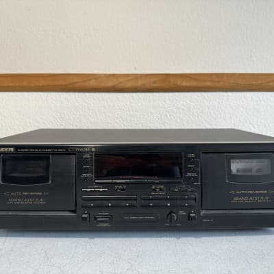 Pioneer CT-W404R Dual Cassette Deck Tape Recorder Dubbing HiFi Stereo Vintage image 1