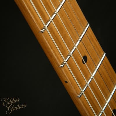 Suhr Eddie's Guitars Exclusive Custom Classic T Roasted - Deep Green Sparkle image 9