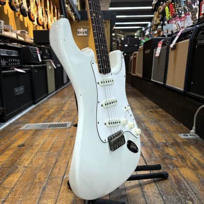Fender Custom Shop Limited Edition Postmodern Stratocaster Journeyman Relic Aged Olympic White w/Hard Case image 2