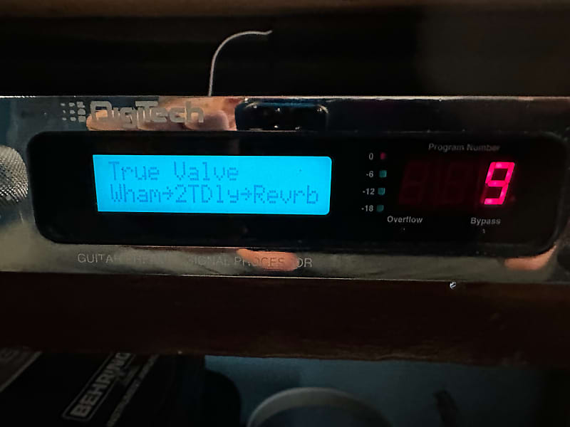 DiGiTecH VaLvE FX MuLtiFX Rack Unit Reverb