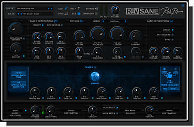 New Rob Papen RevSane -Reverb- Mac/PC AAX VST AU (Download/Activation Card) image 1