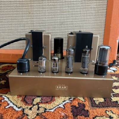 Vintage Leak TL12 Plus TL12+ Monoblock Valve Power Amplifier Varislope Serviced image 4