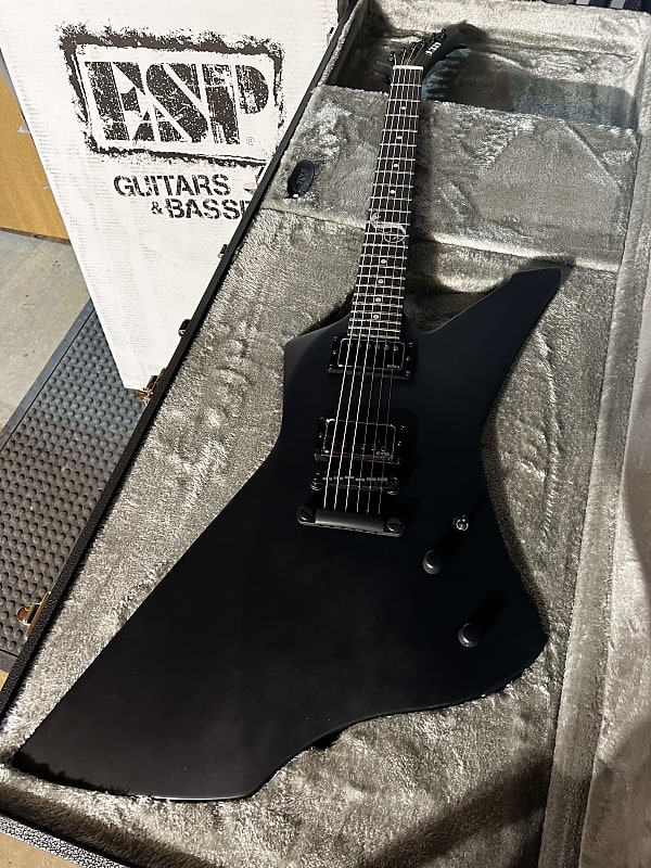 ESP LTD James Hetfield Snakebyte Electric Guitar - Satin Black image 1