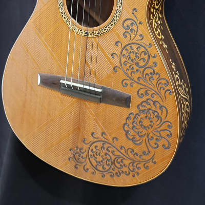 Blueberry NEW IN STOCK Handmade Classical Parlor Size Guitar with Fishman Pickup System image 1