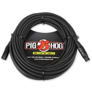 Pig Hog PHDMX50 3-Pin DMX Lighting Cable - 50'