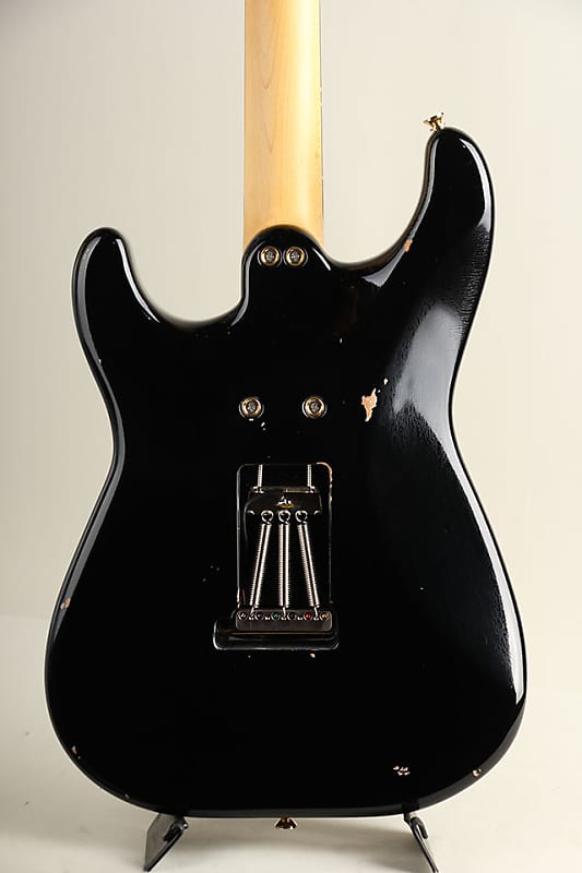 infinite Trad Fullsize ST Solid Black w.Light Aged | Reverb