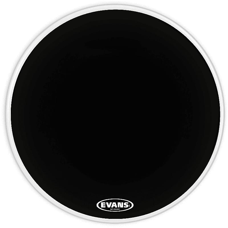 Evans BD20RA EQ1 Resonant Black Bass Drum Head - 20" image 1