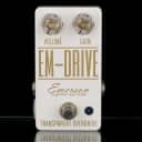 Used Emerson Custom EM-Drive Transparent Overdrive Guitar Effect Pedal With Box
