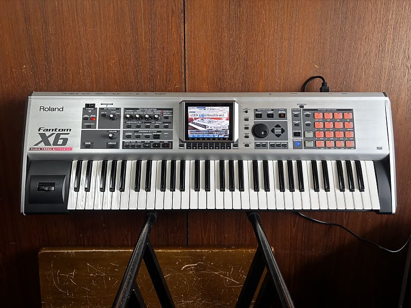 surf　ローランド Roland Fantom X6【ヘッドフォン付き】 Roland ローランド / FANTOM-6 EX 61鍵 (セミウェイテッド鍵盤