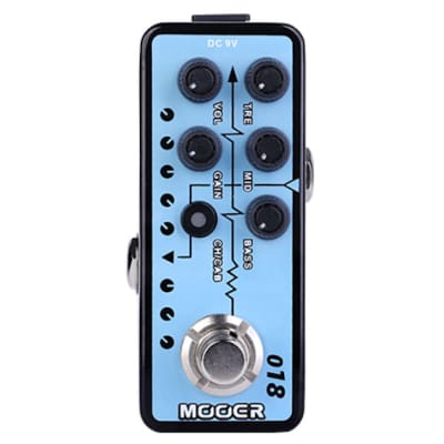 Mooer Micro Preamp 018 Custom 100 Based on Plexi based Boutique Signature Amp image 1