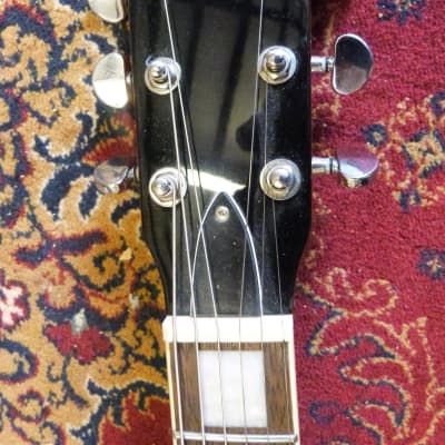 Hartwood Revival Vibrato Semi Acoustic Guitar, Burnt Orange image 5