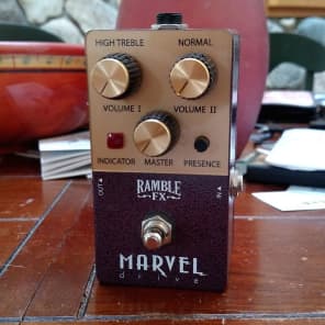 【本体のみ】Ramble FX Marvel Drive V2.2（Red） Ramble Fx Marvel Drive - YouTube