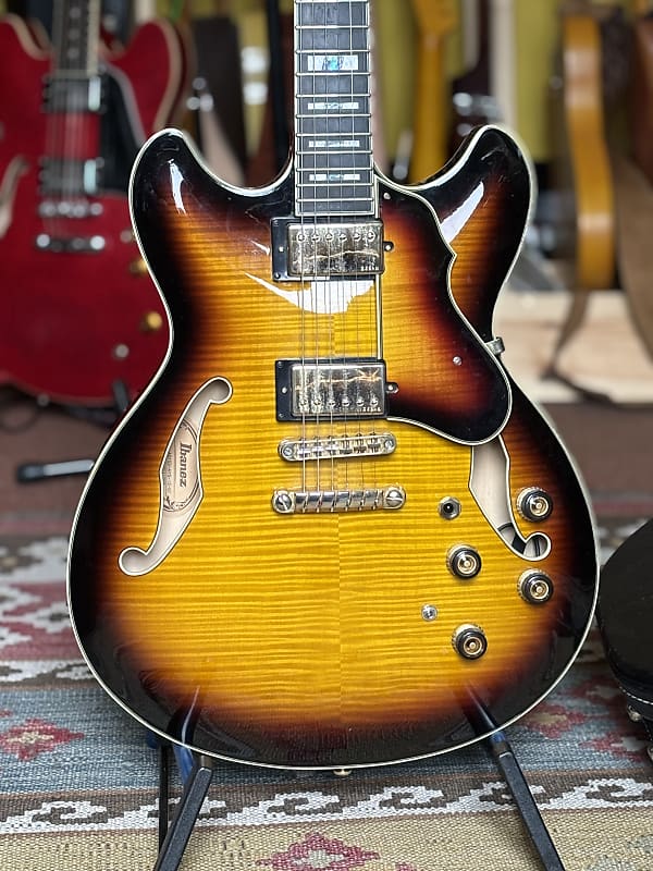 Ibanez AS153-AYS-12-02 サンバースト Ibanez AS153-AY-12-01 Sunburst