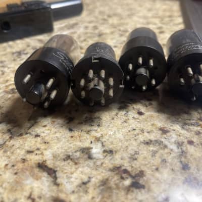 Silvertone/RCA Spare Radio Tubes 35L6 GT/G, 86X, 12SG7. 1940’s-1960’s - Black image 3