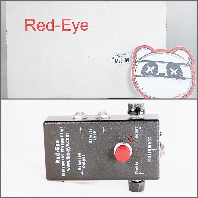 Fire-Eye Red-Eye Instrument Preamplifier | Reverb