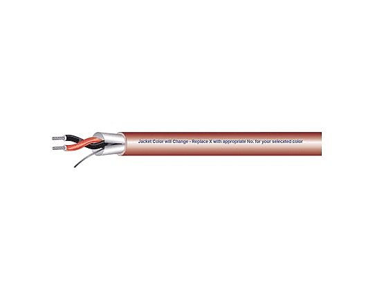 West Penn 454-1000 1000' 22AWG 2-Conductor Stranded Shielded Miniature Line Level Audio Cable - Black image 1