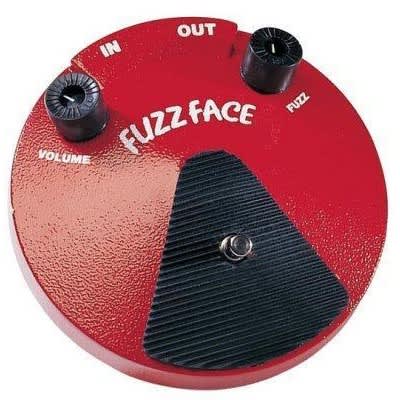 Dunlop F2 Fuzz Face Red Pedal for sale