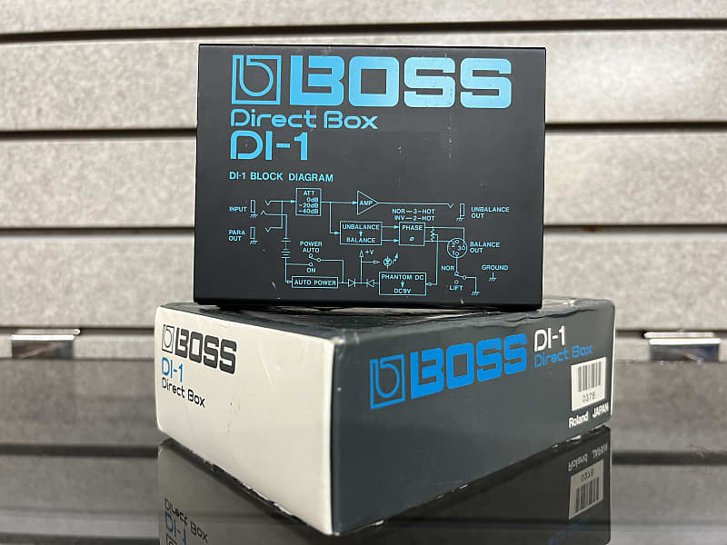 Boss DI-1 Direct Box 2010s - Black | Reverb Canada